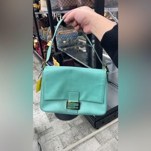 Fendi turquoise Shoulder Bag